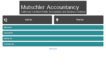 Tablet Screenshot of mutschlertax.com